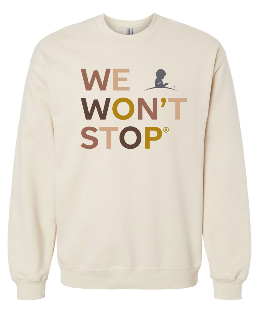St. Jude Tonal We Won't Stop Sweatshirt